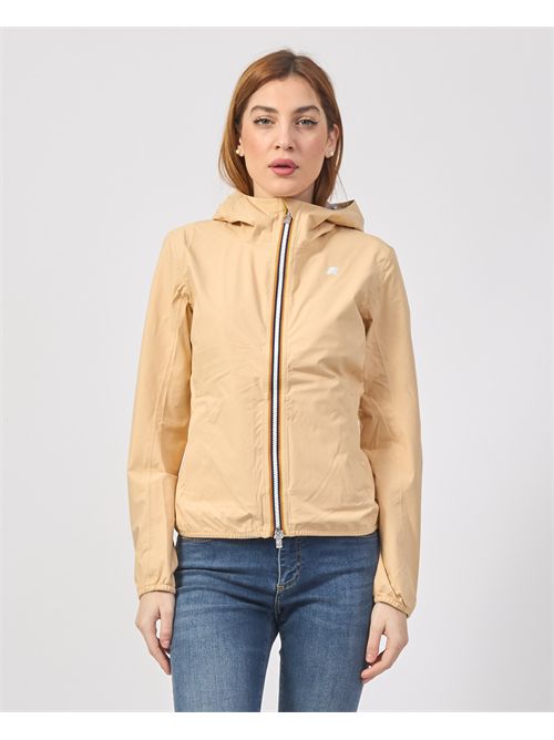 Llily K-way women's short jacket with hood K-WAY | K5127LW-LILY STRETCHW6I